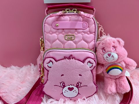 Видео: 🎀Что в моей мини-сумке через плечо Lug Care Bears #pinkfordjking 🎀