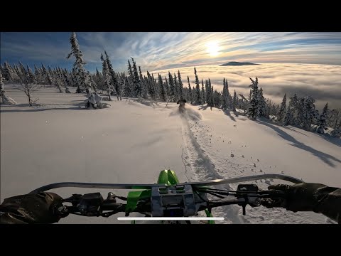 Видео: Ты не поверишь куда можно доехать на сноубайке! #smfsnowbike