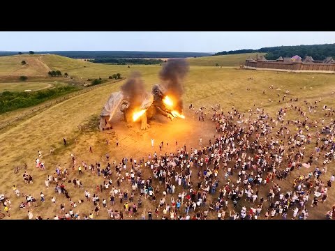 Видео: Кудыкина гора август 2021.  Огнедышащий Змей Горыныч