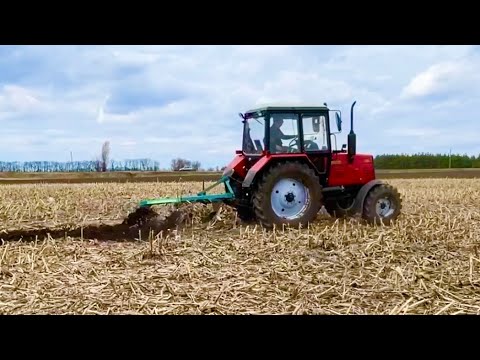 Видео: Весняна оранка кукурузи,я в шоці- щось із цього вийшло