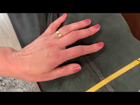 Видео: Укорачивание кожаных брюк🪡