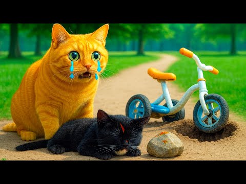 Видео: Я упал с велосипеда 🚴 Мама отвезла меня в больницу и заработала деньги на лечение 💖🐱