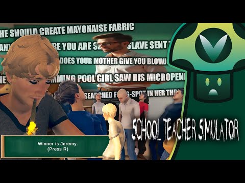 Видео: Винни — самая безумная игра-помойка: симулятор школьного учителя