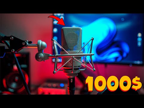 Видео: МИКРОФОН ЗА 400$ vs МИКРОФОН ЗА 1000$ / ЕСТЬ ЛИ РАЗНИЦА ? / ОБЗОР NEUMANN TLM 103!!!