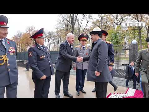 Видео: Президент Садыр Жапаров Бишкек шаарынын ИИББинин жаңыланган имаратына барды