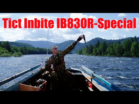 Видео: Ловля жереха на спиннинг Tict Inbite R-Special IB830R  и блёсны от "Русской блесны"