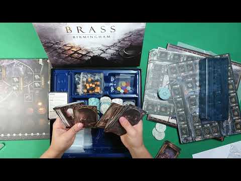 Видео: Brass - Обзор, распаковка и правила игры Брасс Бирмингем