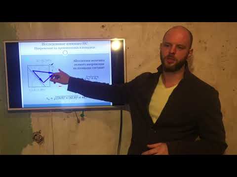 Видео: Задача 8  Исследование плоского НС по напряжениям на главных площадках