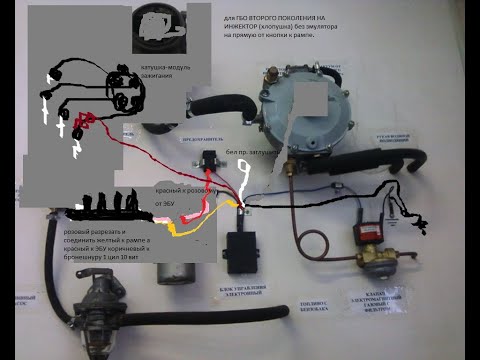 Видео: ГБО -2 без эмулятора на Тойоте Е-11
