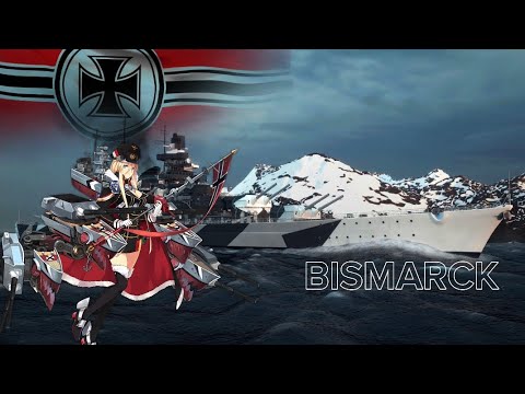 Видео: Последний из линкоров обзор корабля KMS Bismarck в WarThunder mobile