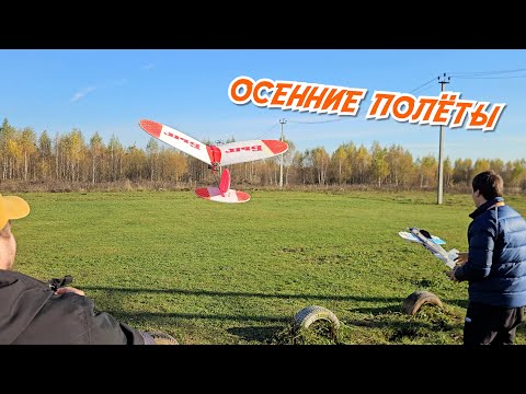 Видео: Осенние полёты в хорошей компании!