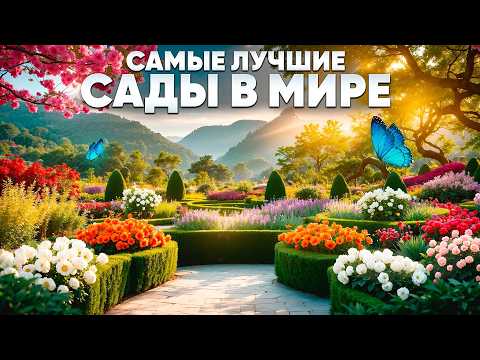Видео: О БОЖЕ! ЭТО САМЫЕ КРАСИВЫЕ сады в МИРЕ!  [Релакс видео]