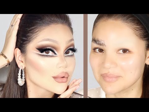 Видео: ДОЛОЙ БРОВИ! (или Макияж DRAG QUEEN)