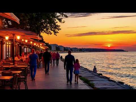 Видео: Музыка моря 🎸 Итальянец гуляет на побережье Италии 🇮🇹 #сочи #прогулки #отпуск #прогулки #хит