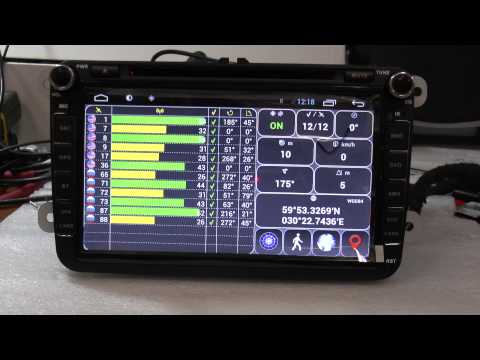 Видео: тест GPS и GPS+ГЛОНАСС приемников Redpower CarPad3