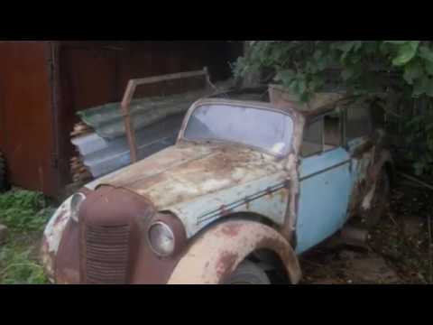 Видео: Он сделал невозможное.Взял уже мёртвого Москвич-400 и сделал шикарный кабриолет