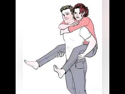 Видео: Мстители Наташа Романофф и Стив Роджерс  1000 причин