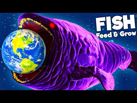 Видео: УРОВЕНЬ 999,999,999 Дарк Блуп против ВСЕХ РЫБ