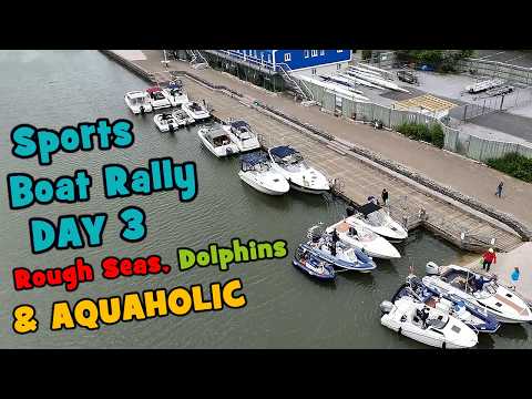 Видео: АКВАГОЛИК и ралли на спортивных лодках — Невероятные дельфины! Приключения в Дартмуте — Часть 3 из 3