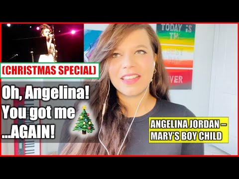 Видео: Она снова это сделала! РЕАКЦИЯ АНДЖЕЛИНЫ ДЖОРДАН — «Мальчик Мэри» | Видеореакция на рождественски...