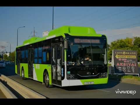 Видео: Геройчики второй новый автобус Yutong ZK6126HG в Ташкенте год выпуска 2025