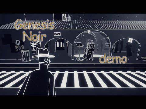 Видео: Прохождение Genesis Noir demo на русском.