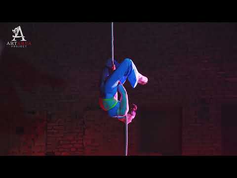 Видео: ArtArea Project: Aerial Rope Solo/Канат