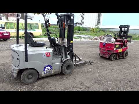 Видео: Обзор двух электропогрузчиков... Китайский и Болгарский...