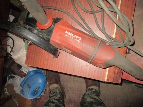 Видео: HILTI AG-230-24D УШМ, перемотка якоря.