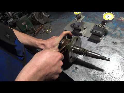 Видео: Перепрессовка коленвала Suzuki Skywave 400 часть 1