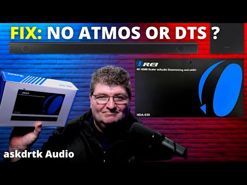 Видео: Заставьте ATMOS и DTS РАБОТАТЬ — HDMI-аудиоэкстрактор/масштабатор OREI HDA-939