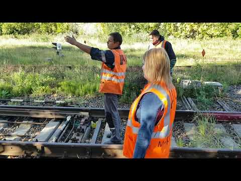 Видео: Стрелочный перевод, схема электропривода.