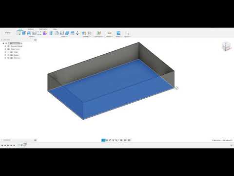 Видео: Fusion 360 Создание ребер жесткости WEB