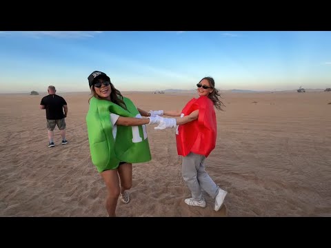 Видео: Выходные в честь Хэллоуина в пустыне — это просто безумие!!!