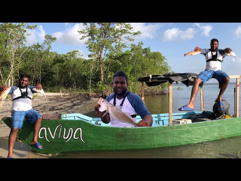 Видео: Рыбалка на 17-футовой плоскодонной лодке на большой глубине. #рыбалка