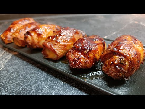 Видео: 🍗✨ Куриные рулетики в аэрогриле – сочные и румяные!✨🍗 #АэрогрильРецепты