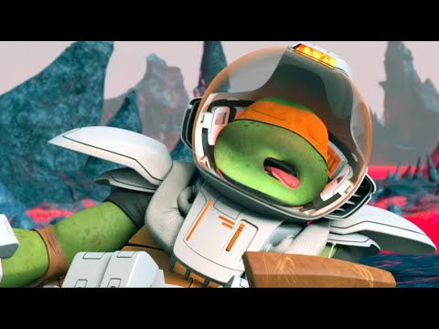 Видео: Потеряный В Космосе | Черепашки-Ниндзя Легенды