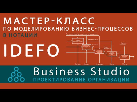 Видео: Business Studio. Моделирование бизнес-процессов в нотации IDEF0
