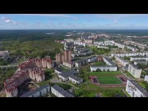 Видео: Тосно с высоты птичьего полета. Август 2016