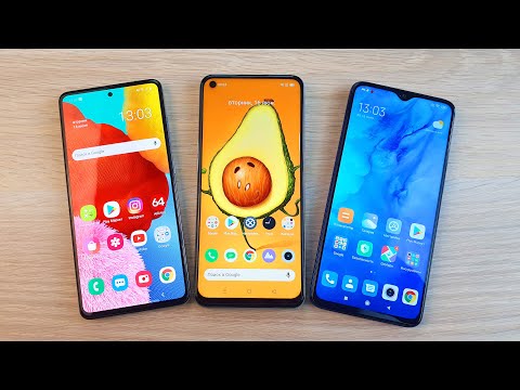 Видео: БОЛЬШАЯ БИТВА! SAMSUNG GALAXY A51, REALME 6, REDMI NOTE 8 PRO - СРАВНЕНИЕ!