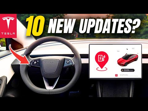 Видео: 10 КРУПНЕЙШИХ обновлений функций Tesla: они уже здесь?