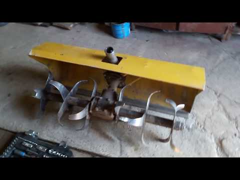 Видео: Переделка фрезы Сморгоньского завода к МТЗ 132Н