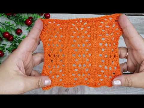 Видео: 85//Просто и красиво //Ажурный узор