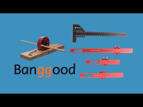 Видео: Полезные инструменты для деревообработки / Banggood