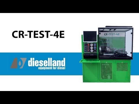 Видео: CR-TEST-4E. Стенд для проверки и испытания форсунок и насосов системы Common-Rail