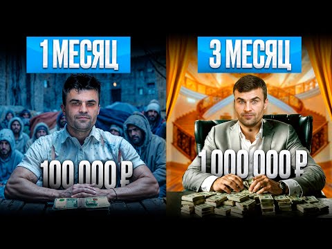Видео: Как превратить 100 000 в 1 000 000 за 90 дней? Пошаговая ИНСТРУКЦИЯ для ленивых