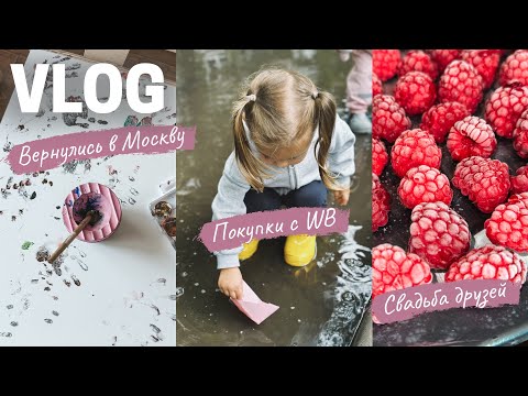 Видео: VLOG покупки с вб | косметика vois | нашли котят | свадьба друзей