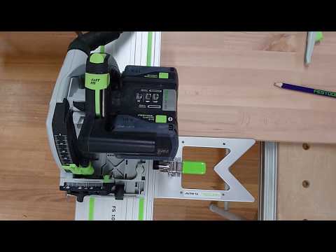 Видео: Угловой рельс Festool 90 градусов