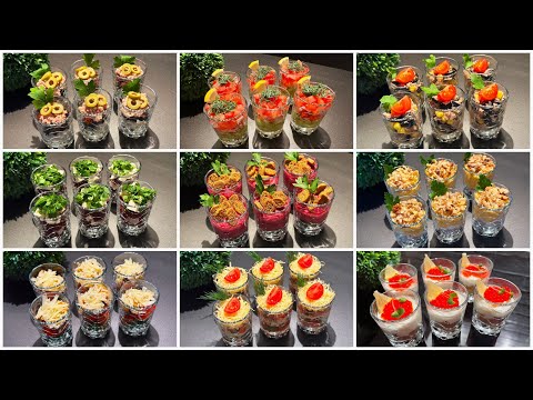 Видео: Закуски на один укус! ТОП 9 рецептов от Николь.