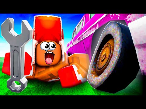Видео: 🏎️КТО БЫСТРЕЕ ПОЧИНИТ АВТОМОБИЛЬ В РОБЛОКС?!